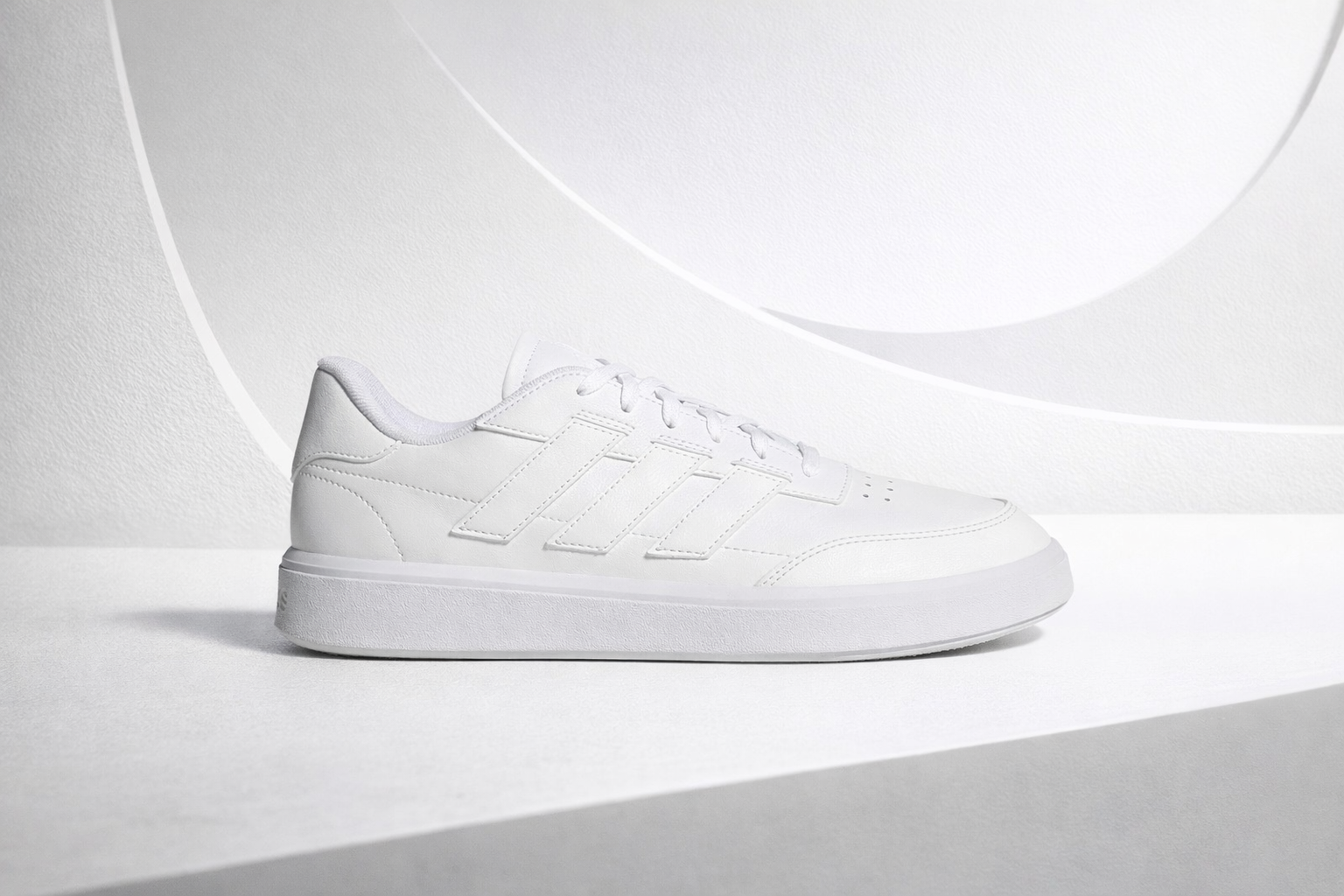 tênis adidas casual courtblock branco para o dia a dia